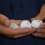 Sudden Hailstorm in Toulouse