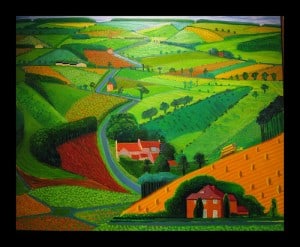 David Hockney Yorkshire Landscape
