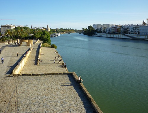 View from Triana Bridge (Puente Isabel II)