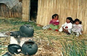 Living on Reed Islands, Lake Titicaca