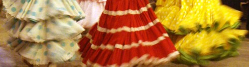 Feria Skirts - Traditional Flamenco Skirts in Triana, Seville Feria Skirts - Traditional Flamenco Skirts in Triana, Seville