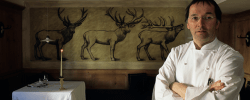 Norbert Niederkofler at St Hubertus Restaurant in Rosa Alpina