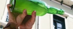 Inside a sideria - the bottle
