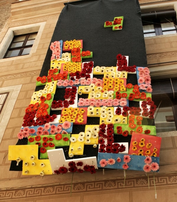 Flower Festival Girona (33) Flower wall