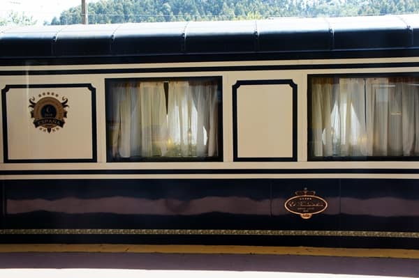 Time travel by train - the outside of the Transcantabrico