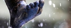 Innsbruck Statue Foot