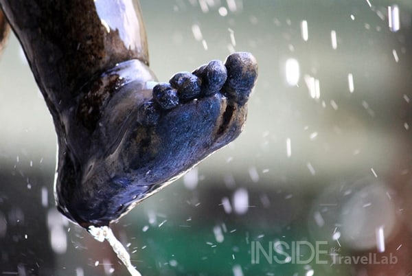 Innsbruck Statue Foot