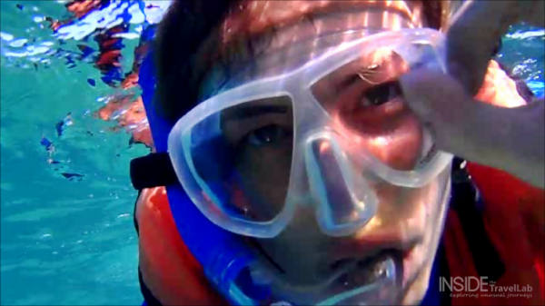 Underwater Video - Abigail King Abigail King in an underwater video