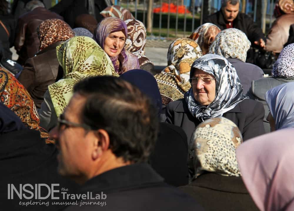 Photos of people in Istanbul
