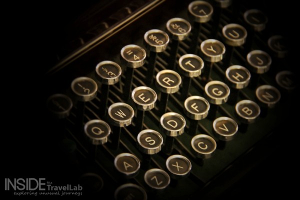 Ironroute - the past - typewriter