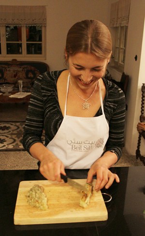 Me cooking Jordanian food