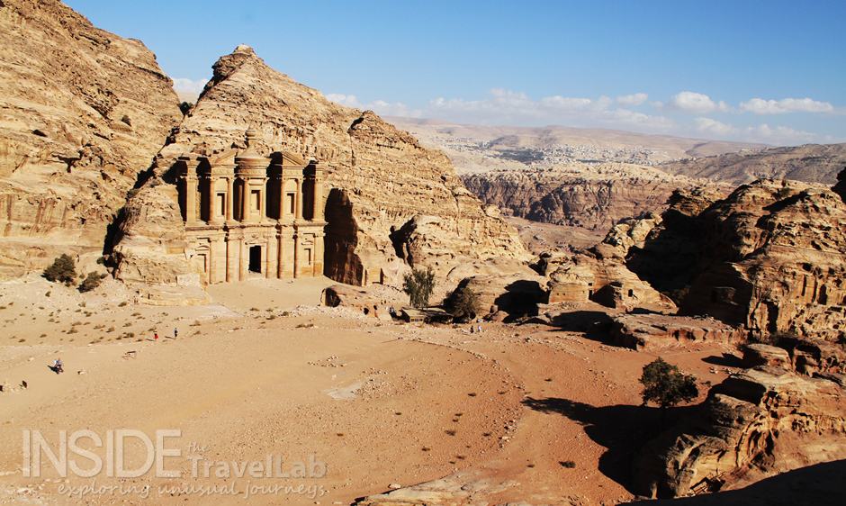 Petra Monastery from Afar Petra Monastery from Afar