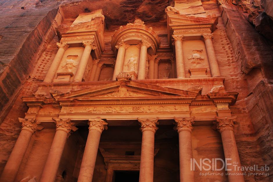 The Treasury at Petra, Jordan The Treasury at Petra, Jordan
