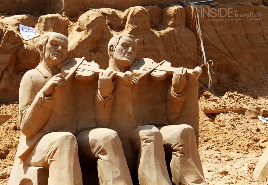 Sand sculpture in Barcelona003