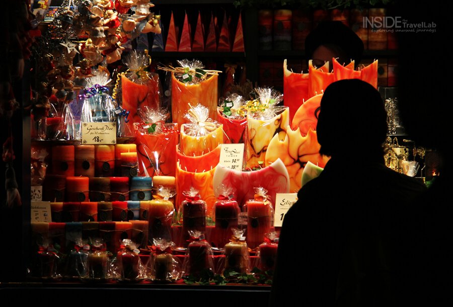 Munich Christmas Market Candles