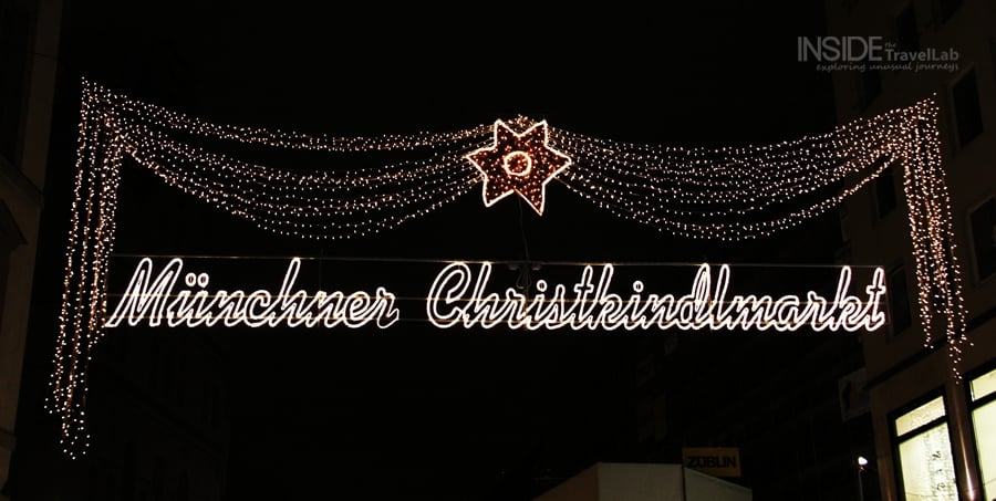 Munich Christmas Market Sign
