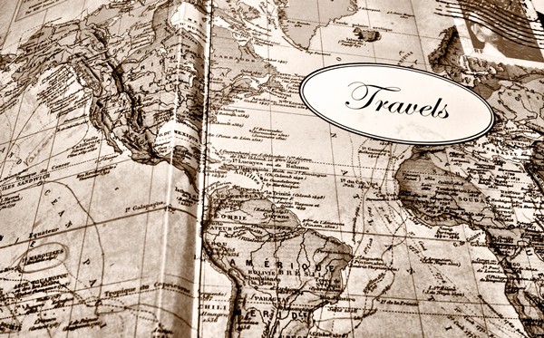Travel map