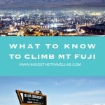 What to know to climb Mt Fuji via @insidetravellab