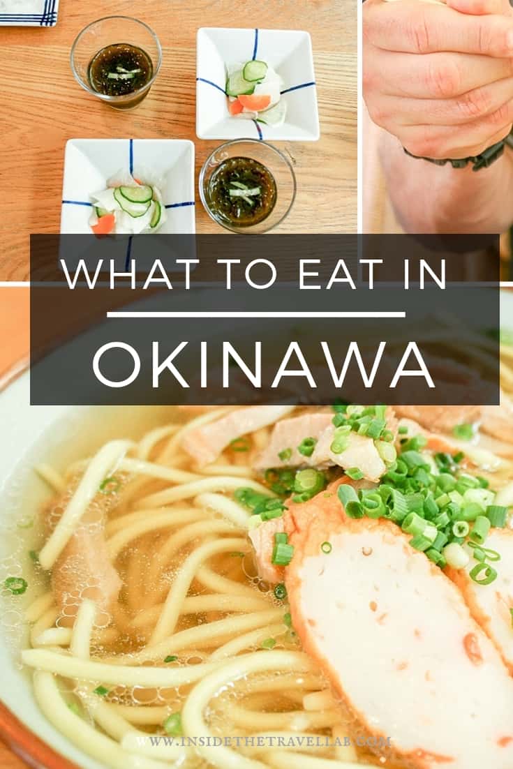What to eat in Okinawa - Okinawa food is distinctive and credited for giving the islanders the longest life expectancy in the world