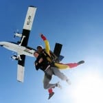 First photo about tandem skydive with aeroplane