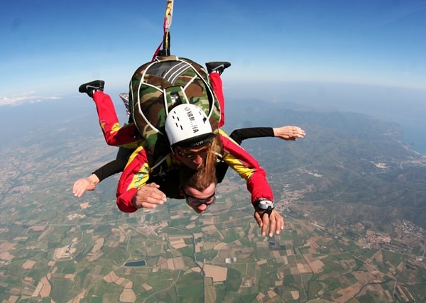 All about skydiving - tandem jump over spain