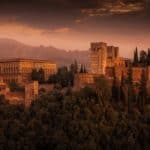 Spain - Andalusia - Alhambra - Landscape view from Granada