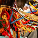 Japan - Tohoku - Aomori - Hachinohe Emburi Festival Dancers and Scenes-headwear dancing