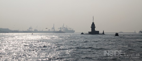 Boats on the Bosphorus - Istanbul in Winter