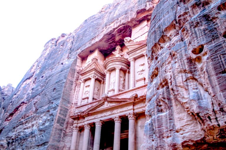Jordan - Petra - Treasury Facade