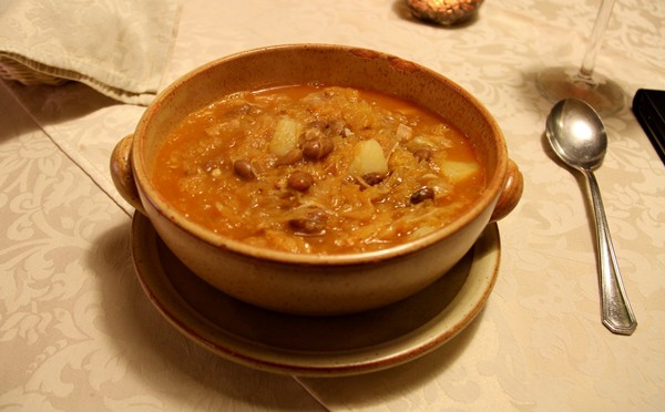 jota - traditional dish from Ljubljana, Slovenia