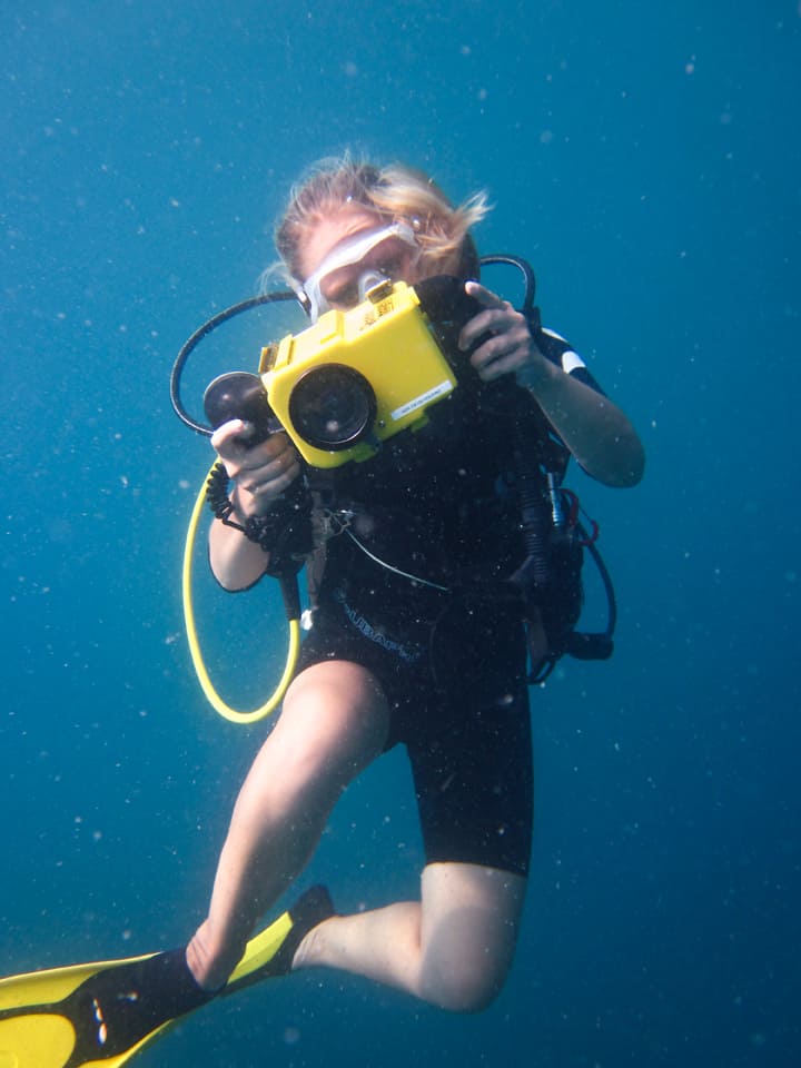 Photo of Underwater Photographer Alexandra Baackes from Alex in Wanderland