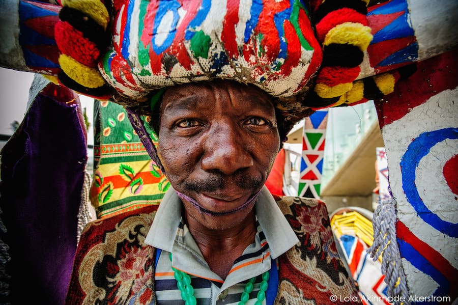 Witch doctor in South Africa by Lola Akinmade