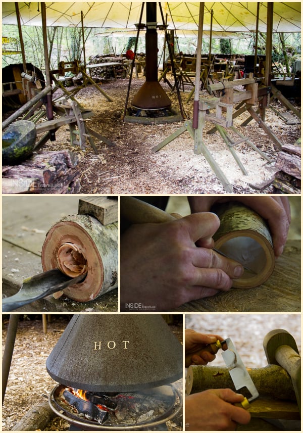 Luxury Camping woodcraft workshop