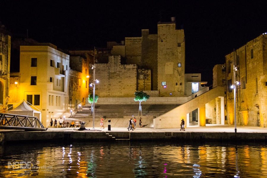 Birgu at night during the candle festival