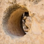 Ggantija Temples-Stone hole