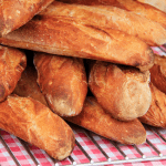 Baguettes from France - ingredient for gazpacho