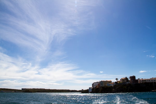 Mahon Harbour in Menorca from @insidetravellab