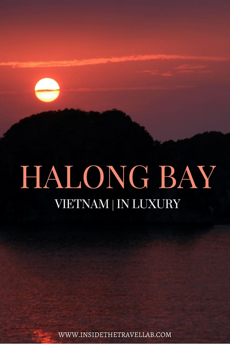 Luxury cruise to Halong Bay with culture via @insidetraellab