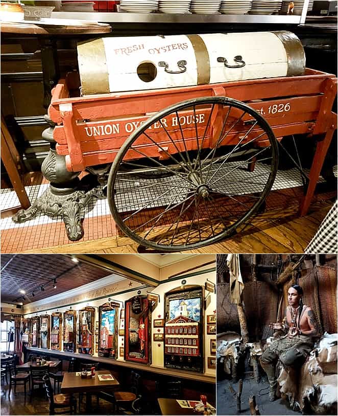 Historical artefacts in Boston, USA