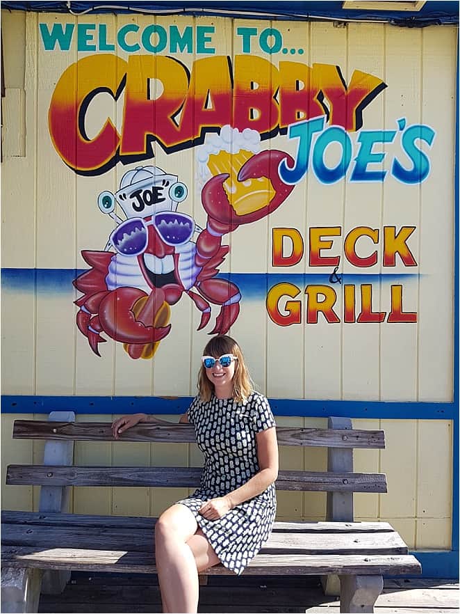 Unusual things to do in Daytona - eat seafood snacks
