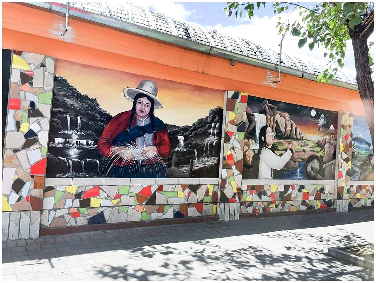 Street art in Quito, Ecuador