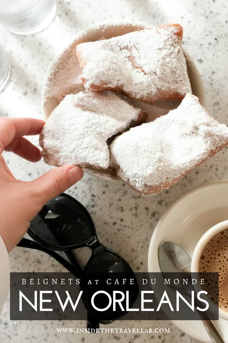 Beignet at Cafe du Monde serve as an excellent introduction to New Orleans and Louisiana. See the French Quarter and find out what to do next - via @insidetravellab