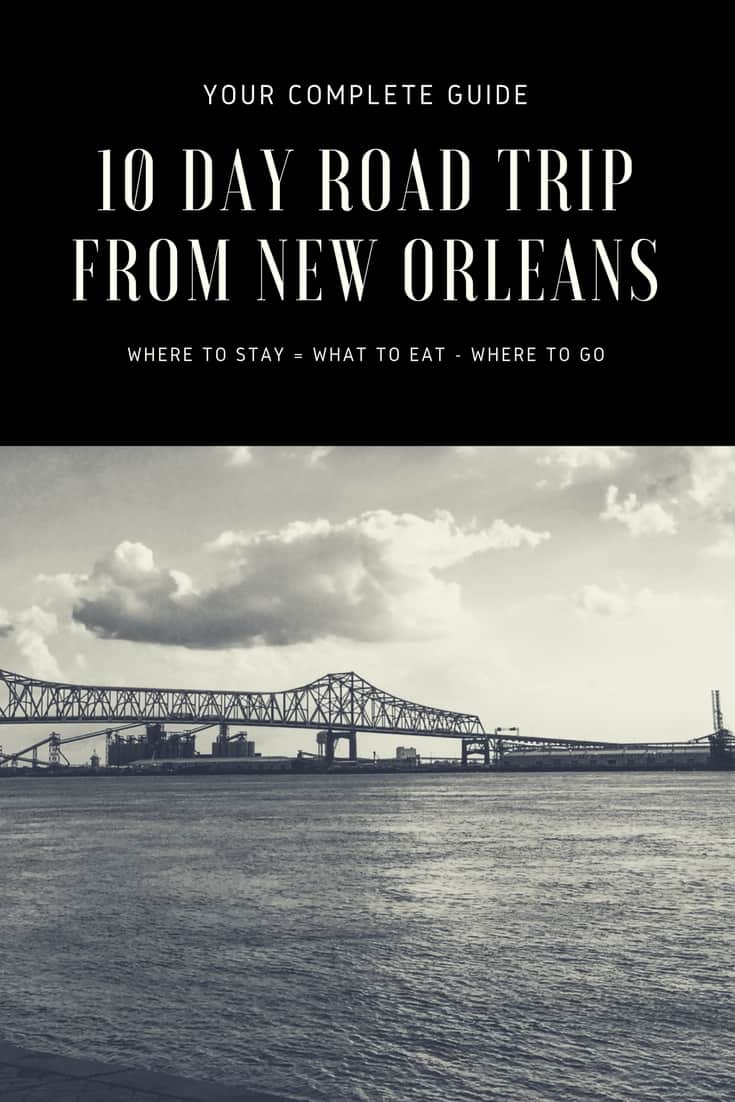 easy road trips from new orleans