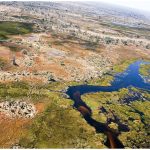 Okavango Delta Safari Botswana from the air