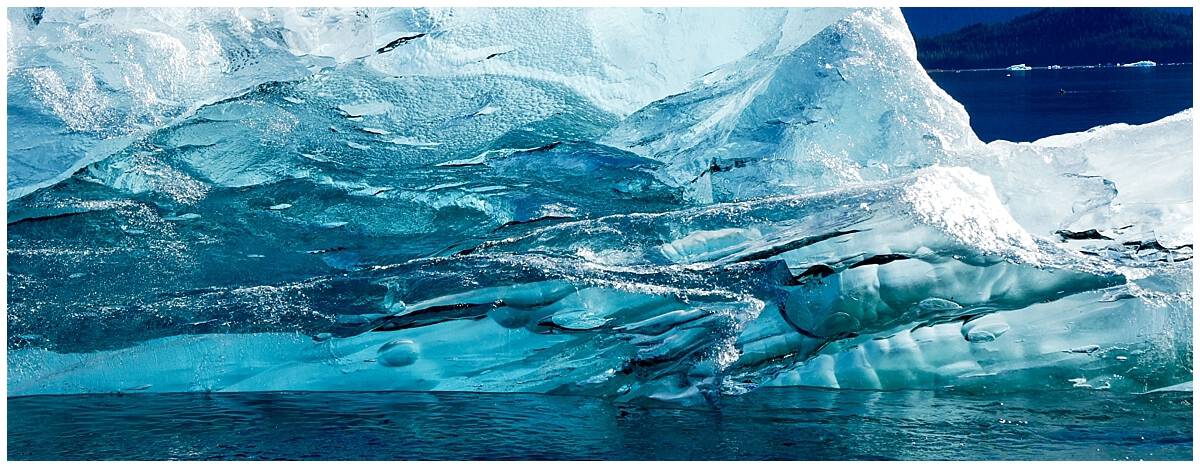 Ice in Alaska's Inside Passage