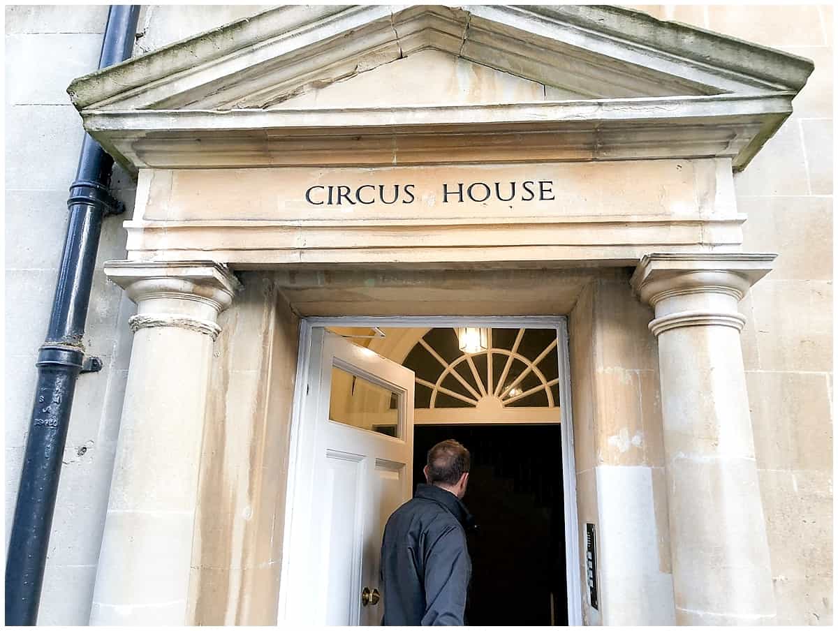 Staying in Circus House Bath