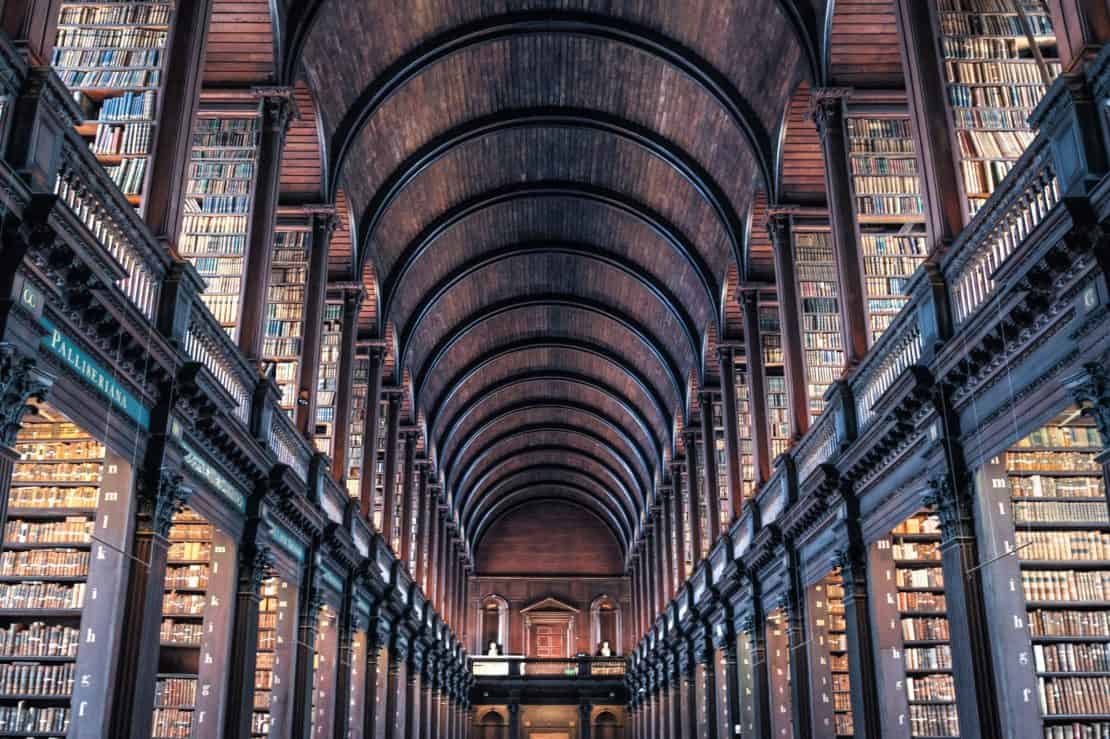 Ireland - Dublin - Trinity College Library - Interior