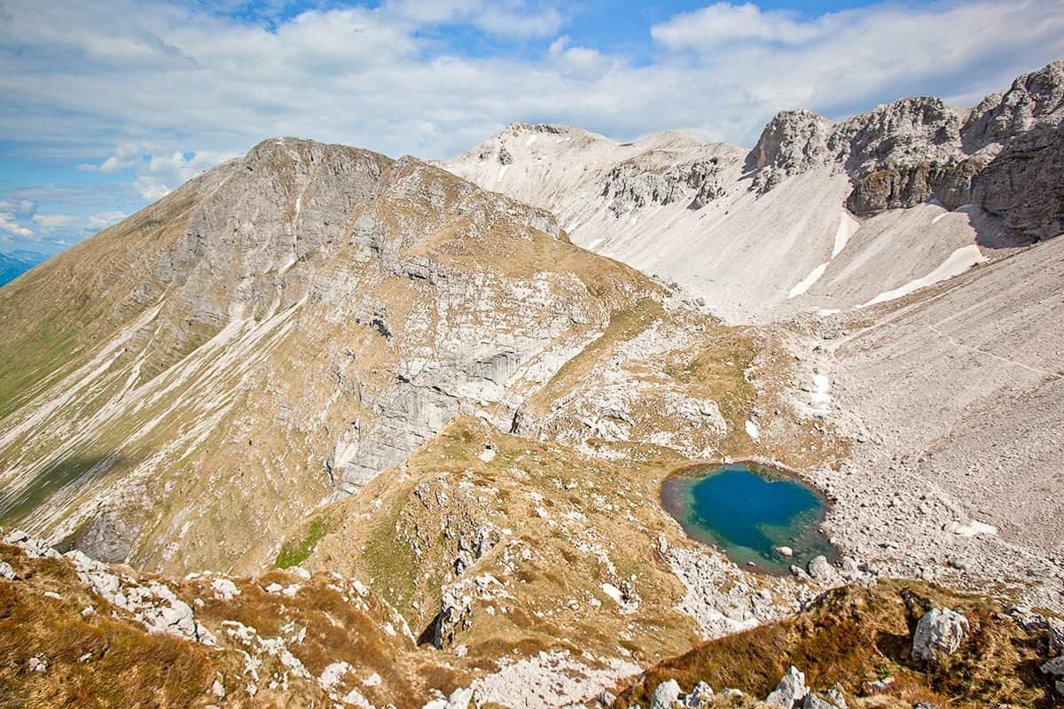 6. Seven Triglav Lakes, hiking in Slovenia. © Ales Cesen