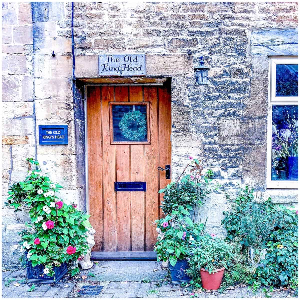 Doorway in Northleach The Cotswolds - part of a weekend itinerary