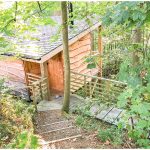 Treehouse glamping in Wales at Redwood Valley